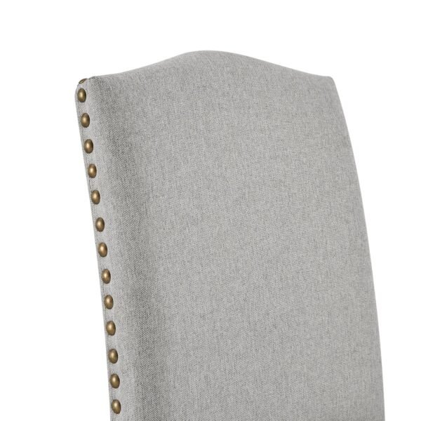 Diva Solid Wood Upholstered Dining Chair Set of 2 - Image 7