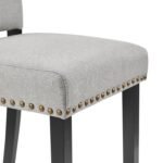 Diva Solid Wood Upholstered Dining Chair Set of 2 - Image 6