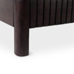 Moka Solid Wood Fluted Platform Bed - Image 6