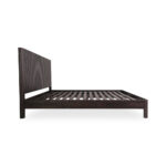 Moka Solid Wood Fluted Platform Bed - Image 5
