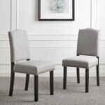 Diva Solid Wood Upholstered Dining Chair Set of 2