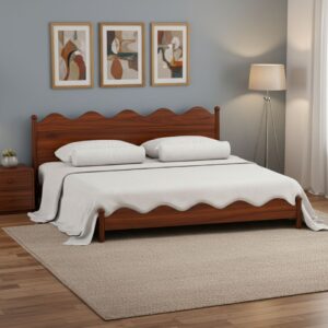 Jaco Solid Wood Modern Platform Bed