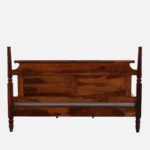Dova Solid Wood Traditional Platform Bed - Image 5