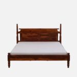 Dova Solid Wood Traditional Platform Bed - Image 2