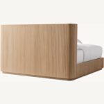 Ryan Solid Wood Fluted Platform Bed - Image 5