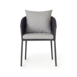 Saga Metal Dining & Lounge Chair - Image 2