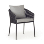 Saga Metal Dining & Lounge Chair
